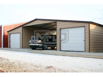 Continuous Roof Barns